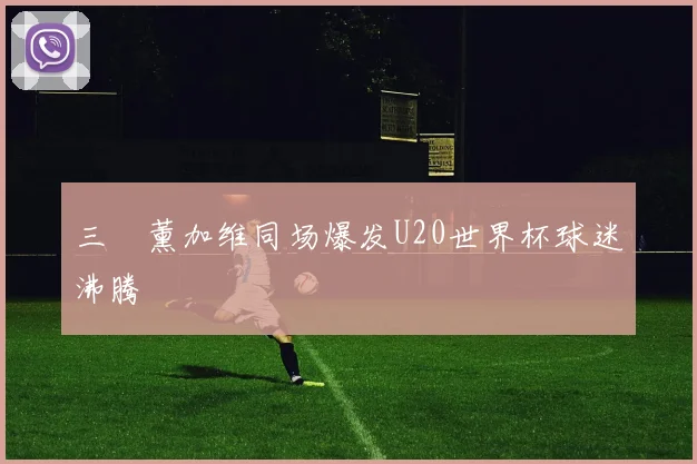 三笘薰加维同场爆发U20世界杯球迷沸腾