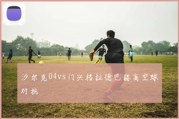 沙尔克04vs门兴格拉德巴赫高空球对抗